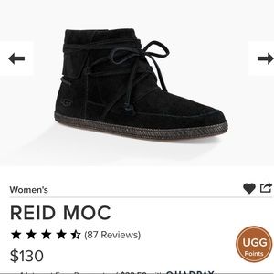 UGGS Reid moc or “suede moccasin sneakers” !